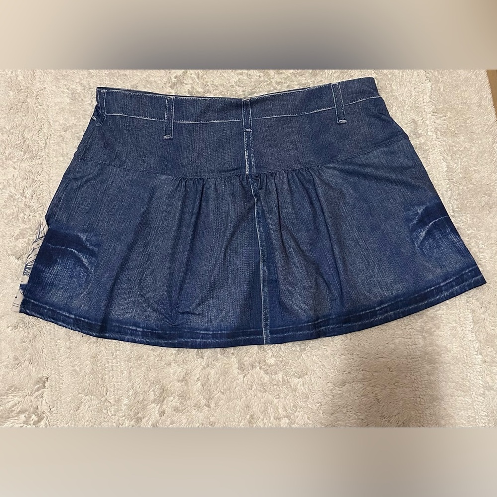 Lucky in Love Denim Skirt - Picture 3 of 7